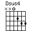 Dsus4